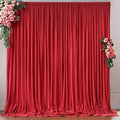 10ft x 8ft Wrinkle Free Red Backdrop Curtains by Outpain