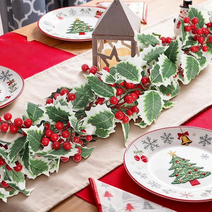 MAKHOT 2-Piece Christmas Garland Suitable - Image 4
