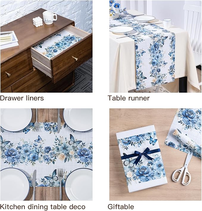 WRAPAHOLIC Kraft Floral Wrapping Paper - Image 6
