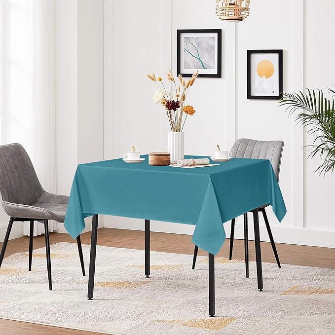 sancua Square Tablecloths 54x54 Inch, 2 Pack - Image 2