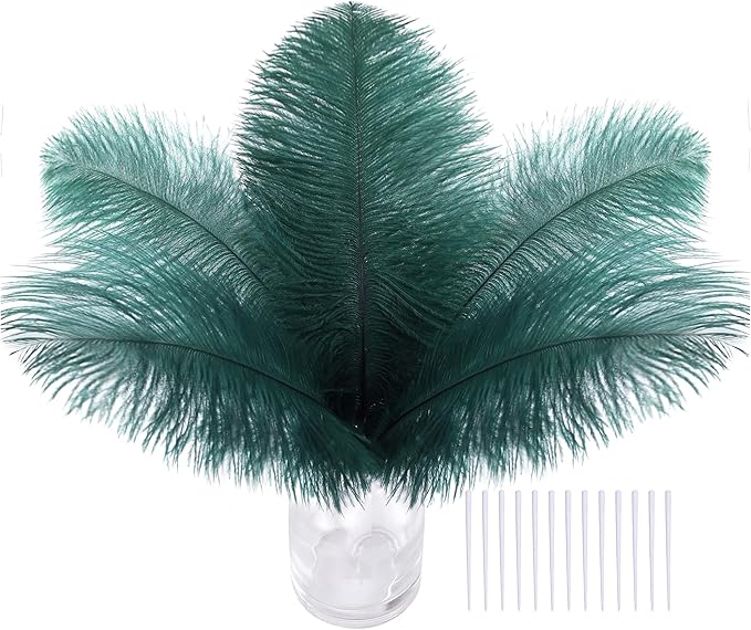 SOGUGOM Green Craft Ostrich Feathers by SOGUGOM