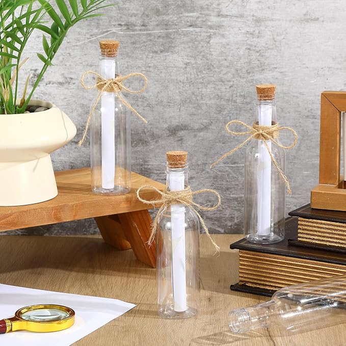 Baderke 24 Pcs 5.6 oz Message Bottles - Image 3