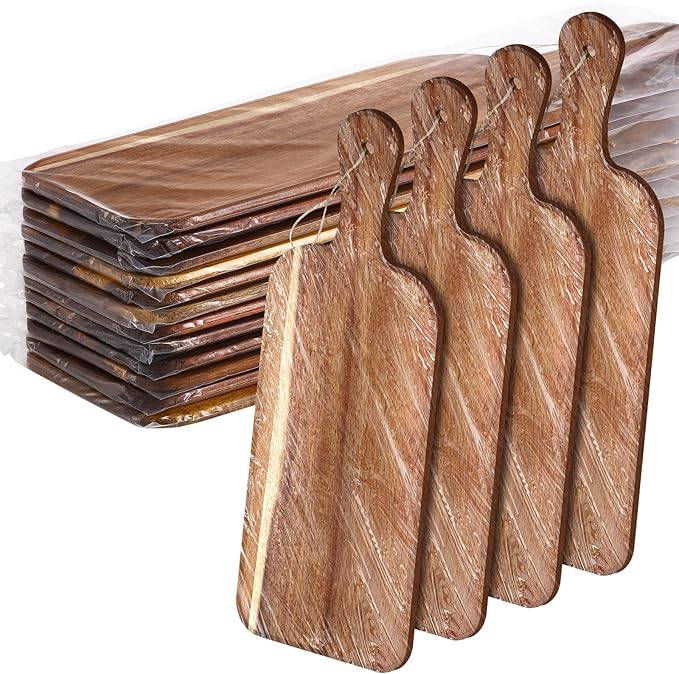 Patelai 12 Packs Wooden Cutting Board Set by Patelai