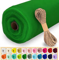Green Tulle Fabric Roll by Luceinvita