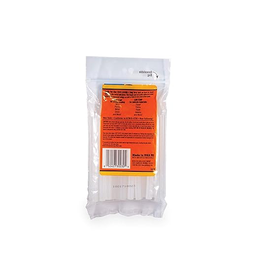 Gorilla Hot Glue Sticks, Mini Size 4" Long x 0.27" Diameter - Image 2