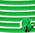 6 Pack 10 Ft Green Foil Fringe Garland Metallic Streamers Tinsel Banner Wall by LANTIANCHEN