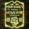 ADVPRO Personalized Your Name Home Bar RGB Dynamic Glam LED Sign by ADVPRO