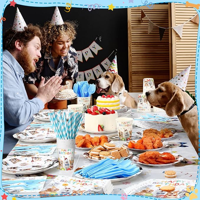 452 Pcs Dog Birthday Party Decorations - Image 5