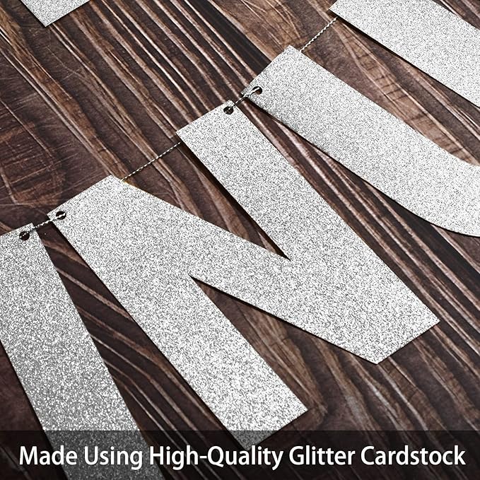 TaoBary 112 Pcs DIY Letter Kit Glitter Customizable Banner Letters Include 107 - Image 4