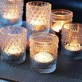 Clear Glass Votive Candle Holders by SHMILMH