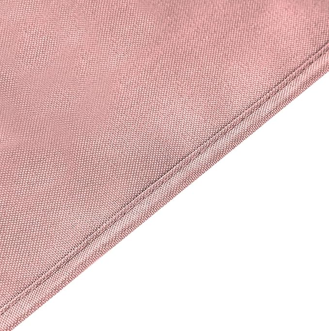 Efavormart 70" Square Linens Dusty Rose Wholesale Linens Polyester Square Linen - Image 6