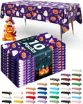 Pureegg Plastic Table Cloth Disposable 10 Pack, 54 x 108 Inch Table Cloths by Pureegg