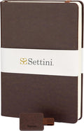 SETTINI Journal Notebook for Writing, Vegan Leather Hardcover Notebook by Settini