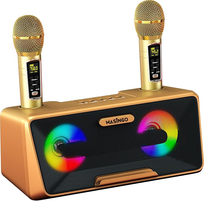 MASINGO Karaoke Machine for Adults and Kids by MASINGO