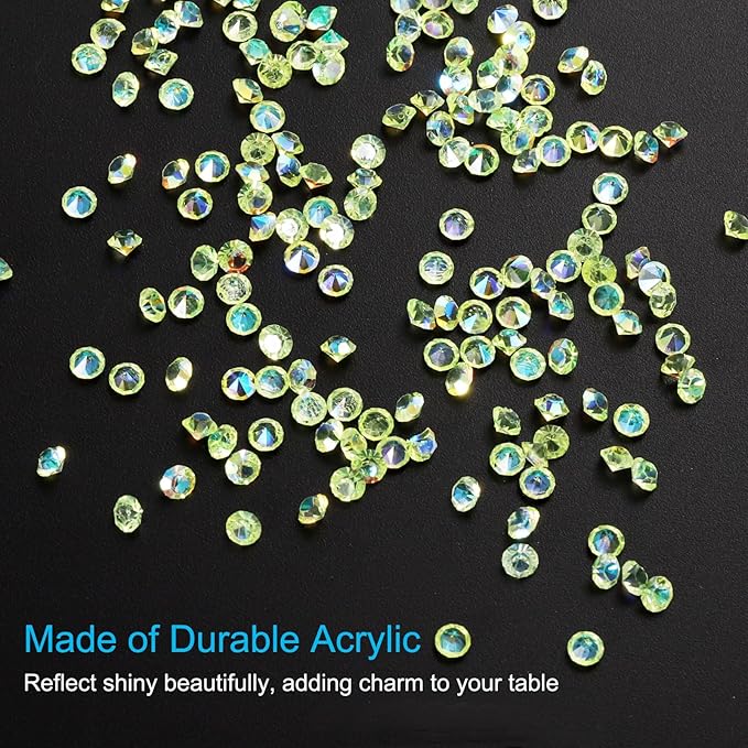 PATIKIL 14000Pcs Wedding Table Scatter Confetti Crystals 3mm Acrylic Diamonds - Image 3