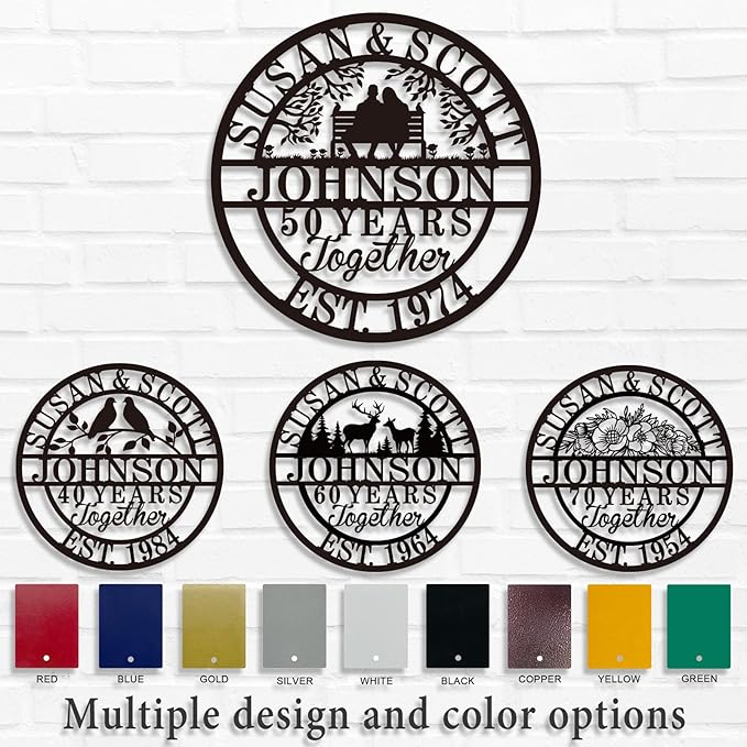 Personalized Christmas Gifts 2025, Custom 50th/40th/60th/70th/30th/1-99 Years - Image 6