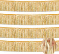 4 Pack 10 Feet Rainbow Foil Fringe Garland Metallic Tinsel Streamers Banner by Ferwzsr