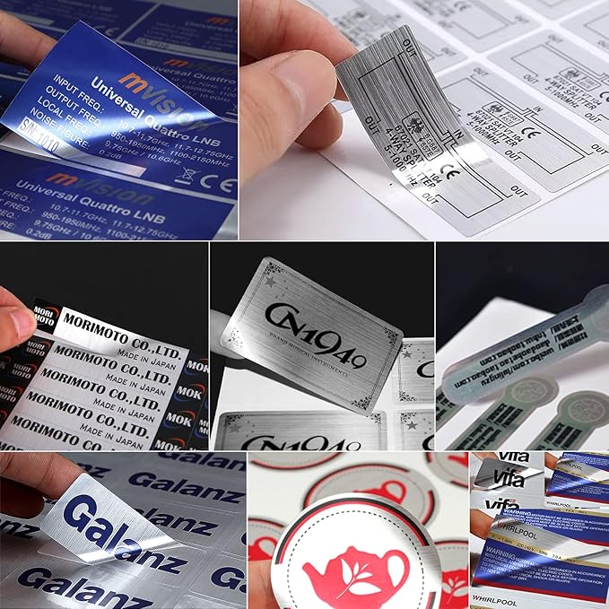 Custom Logo Stickers for Business, Personalised Logo Labels, Waterproof - Image 8