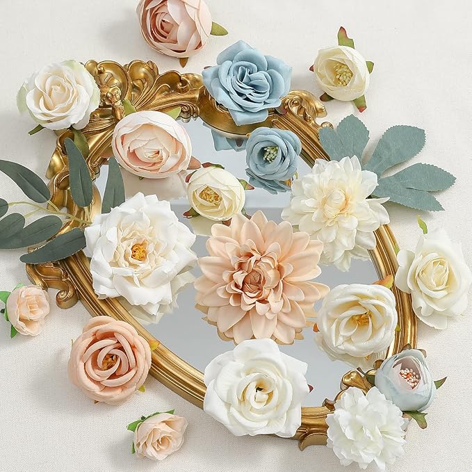Serra Flora Artificial Flowers Box Set DIY Bouquets Centerpieces Faux Flowers - Image 2