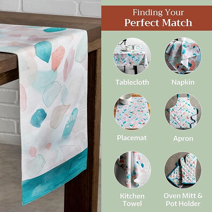 Maison d' Hermine Table Runner 100% Cotton Double Layer Table Runners 72 inches - Image 5