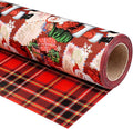 Ulmasinn Reversible Christmas Wrapping Paper Roll by Ulmasinn