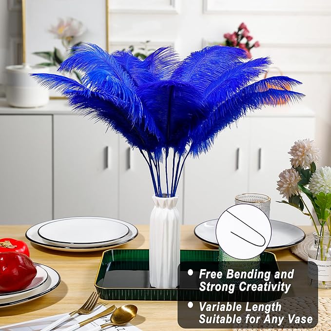 Holmgren Royal Blue Ostrich Feather - Image 2