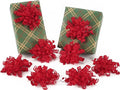 HUIHUANG Red Bows for Gift Wrapping Christmas Gift Bows 5 inch x 8 Counts by HUIHUANG