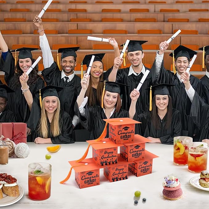 COTOPHER 36 Pack Mini Graduation Cap Gift Boxes - Image 5
