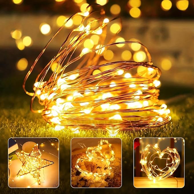 btfarm 6 Pack Fairy Lights Battery Operated - Image 3