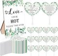 60Pcs Wedding Fan Gifts for Guests Greenery Handheld Fan by Unknown
