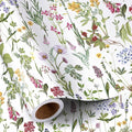 RUSPEPA 30" X 32.8' Wild Flower Wrapping Large Paper Roll by RUSPEPA