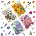 110P 4 Color Long Stem Dried Flowers by LUXEEASE