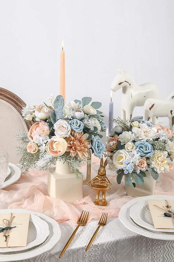 Serra Flora Artificial Flowers Box Set DIY Bouquets Centerpieces Faux Flowers - Image 8