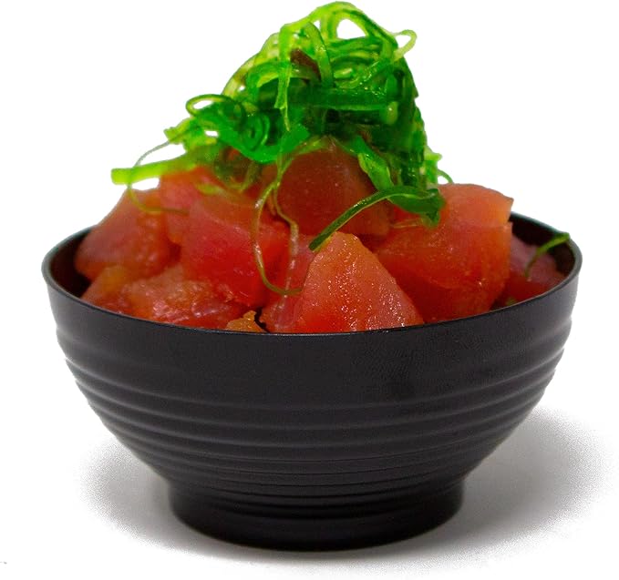 600 Pack 3 oz. Asian-Style Black Mini Plastic Bowl by CMJJGourmetInc
