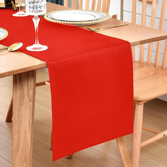 Farmhouse Red Table Runner Dining Table Runners 90 Inches Long Coffee Table by Wolkemer