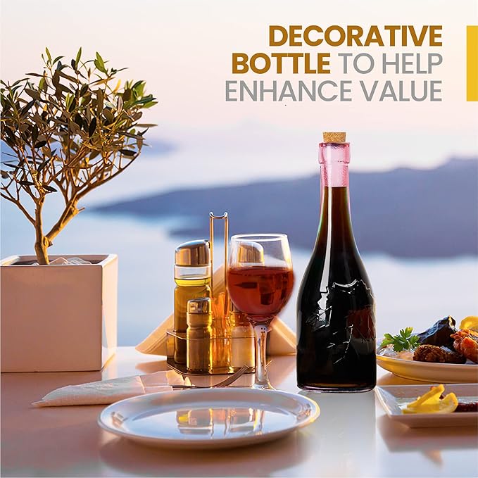 Assorted Reddish Glass Bottles - Image 4