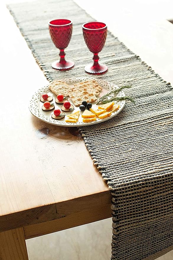 Chardin home Natural Jute Table Runner 13x72 Inch – Vintage Boho Rustic Table - Image 8