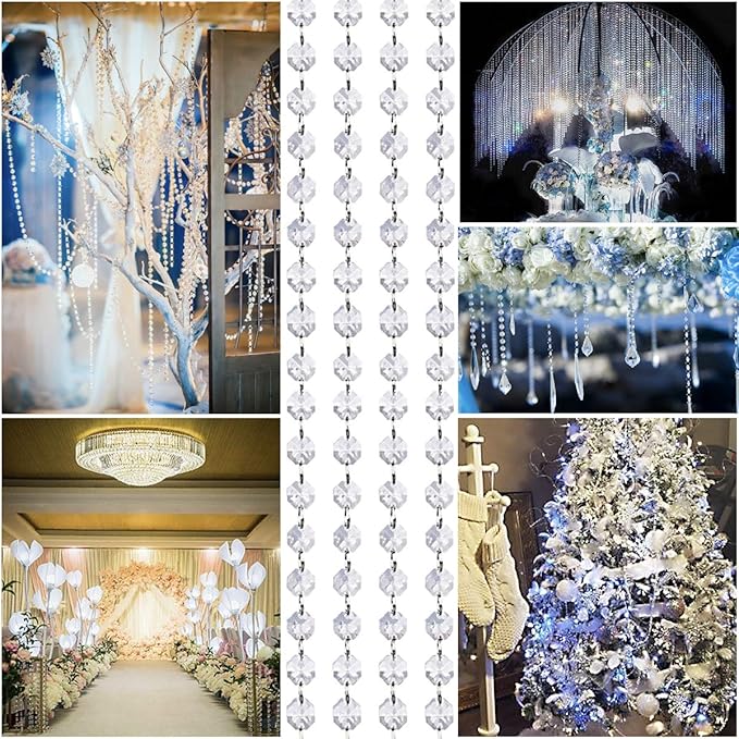 33ft K9 Glass Crystal Garland Strands - Image 7