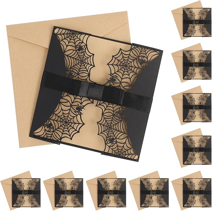 Halloween Party Invitations Cards by cabilock