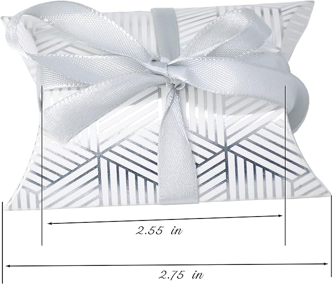 Aokbean 100 Pack Mini Pillow Candy Box Small Gift Boxes - Image 6