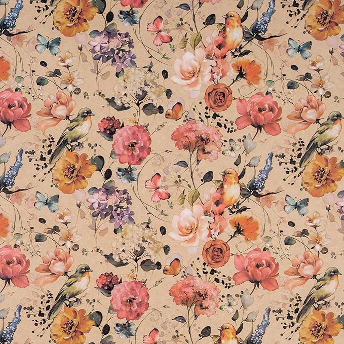 RUSPEPA Floral Wrapping Paper Bouquet - Image 2