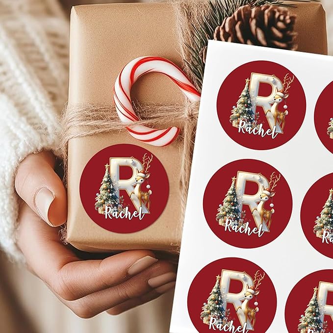 Personalized Christmas Stickers - Image 3