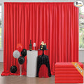 30ft x 10ft Thick Red Backdrop Curtains by ENJOYYOURPARTY