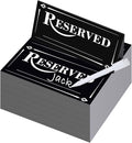 300 Pcs Paper Table Reserved Sign by Resurhang