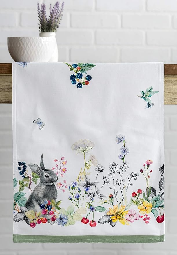 Maison d' Hermine Table Runner 100% Cotton Double Layer Table Runners 72 inches - Image 8