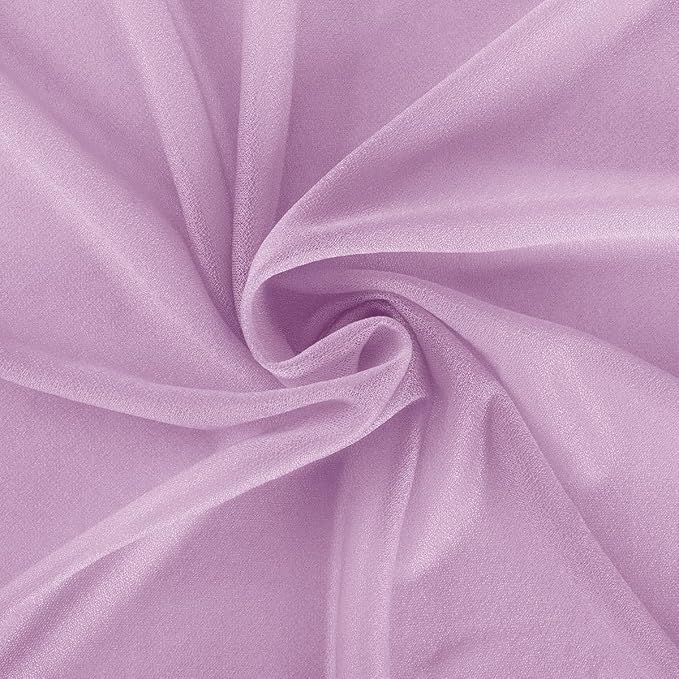 Lilac Purple Wedding Arch Draping Fabric 29" x 20 FT Wedding Drapes - Image 6