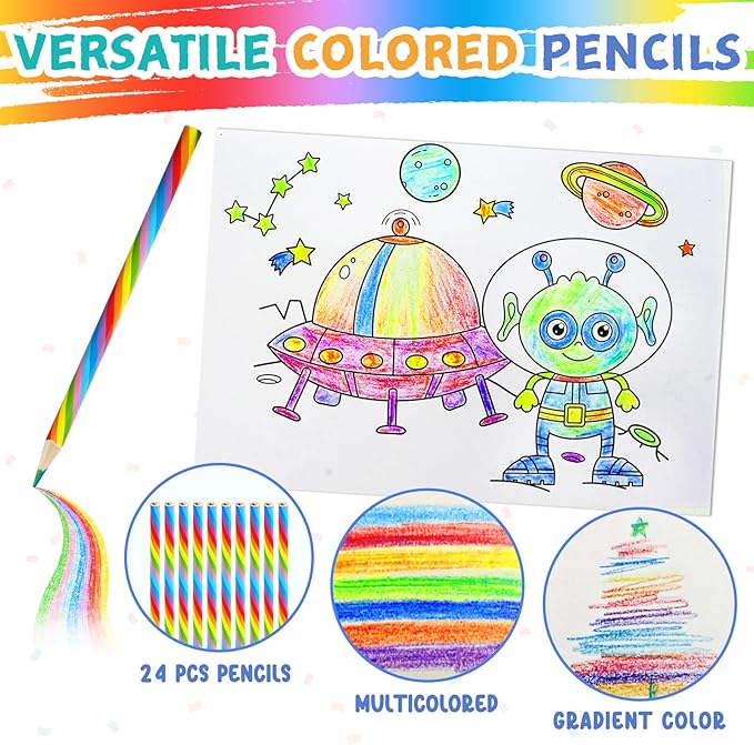 ZMLM 24 Activity Books Party Favors - Image 8