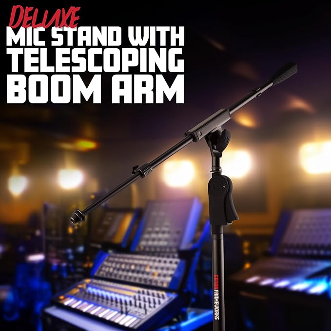 Gator Frameworks Deluxe Tripod Microphone Stand - Image 2