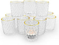 SHMILMH Clear Tealight Candle Holders Set of 24, Glass Votive Candle Holders by SHMILMH