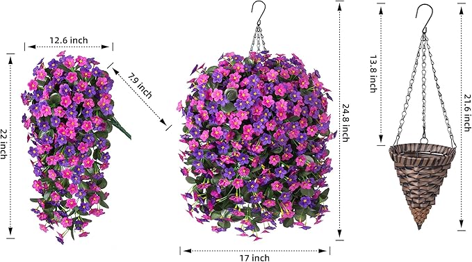 Artificial Fake Hanging Flowers - Image 3